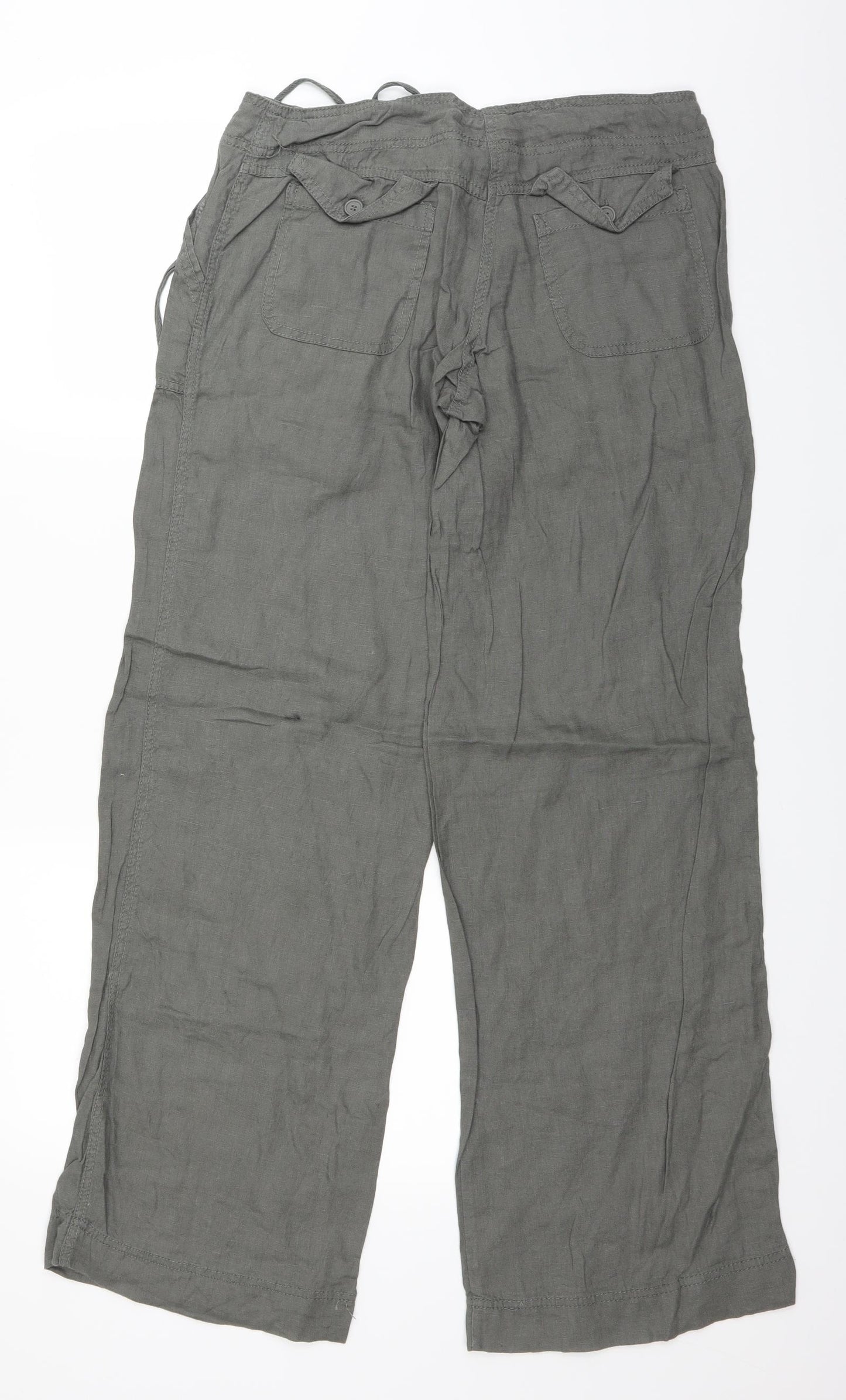 Atmosphere Womens Grey   Carpenter Trousers Size 8 L30 in
