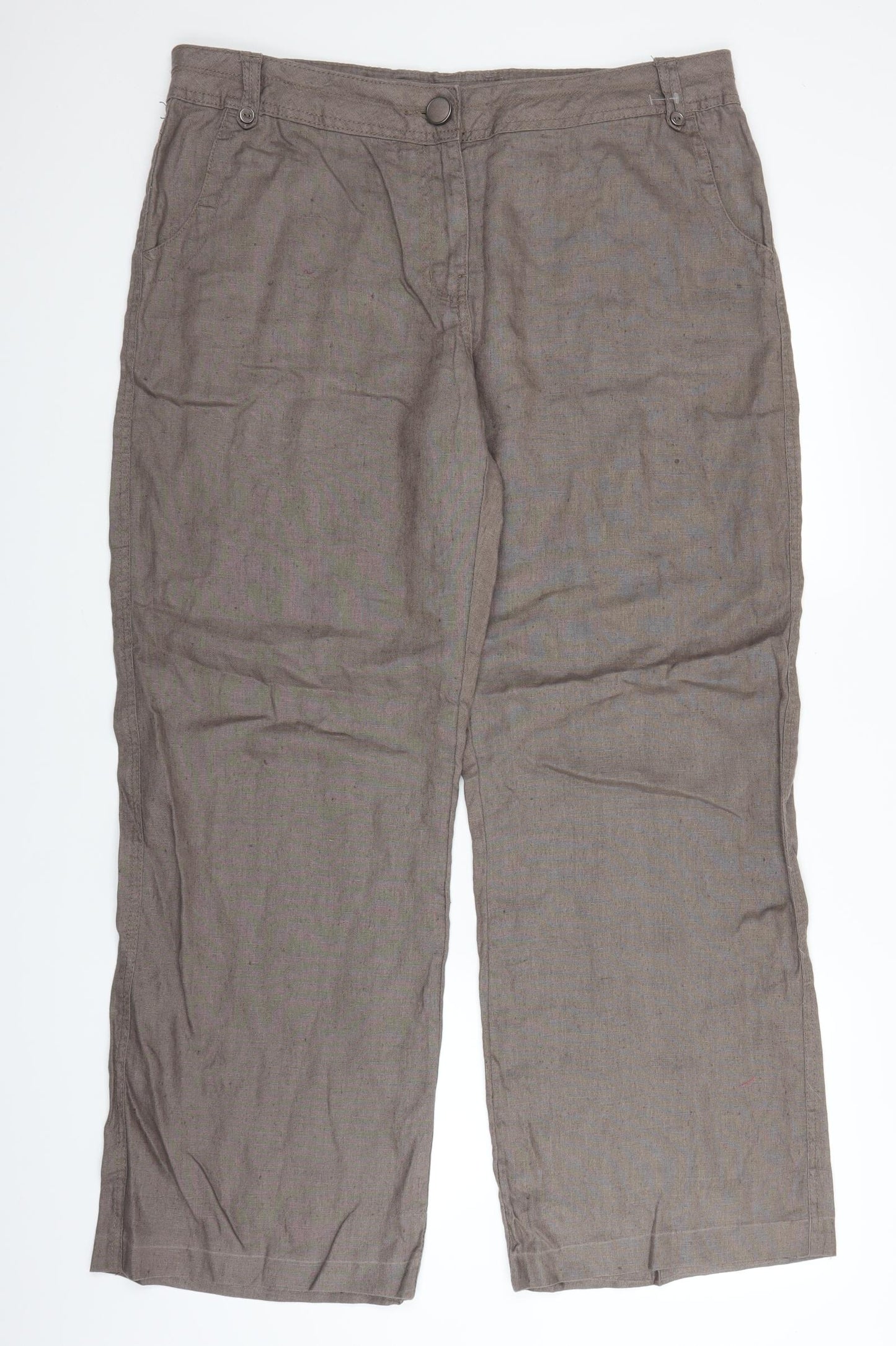 George Womens Brown   Carpenter Trousers Size 16 L30 in
