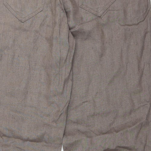 George Womens Brown   Carpenter Trousers Size 16 L30 in