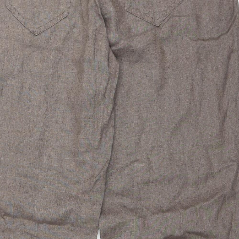 George Womens Brown   Carpenter Trousers Size 16 L30 in