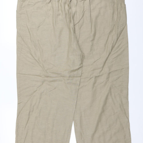Anthology Womens Brown   Trousers  Size 18 L27 in