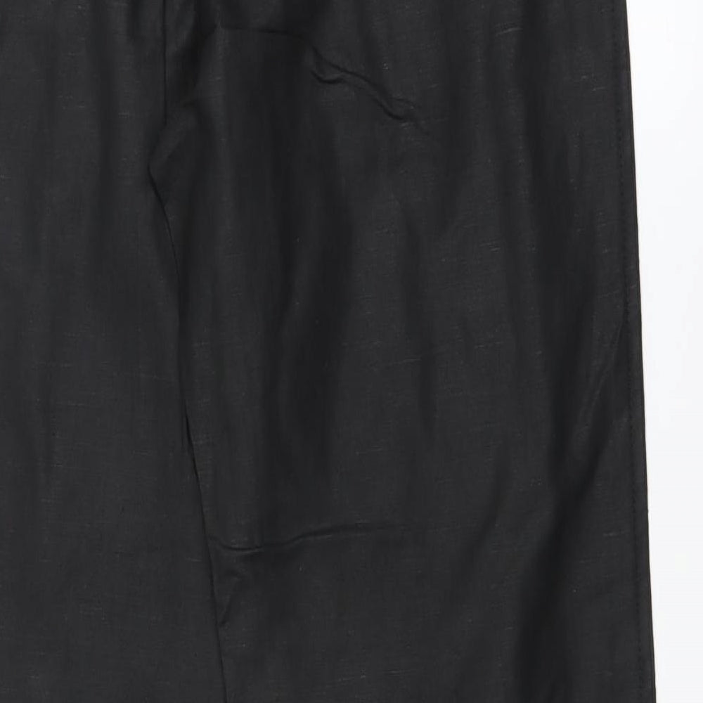 Coast Womens Black   Trousers  Size 8 L30 in