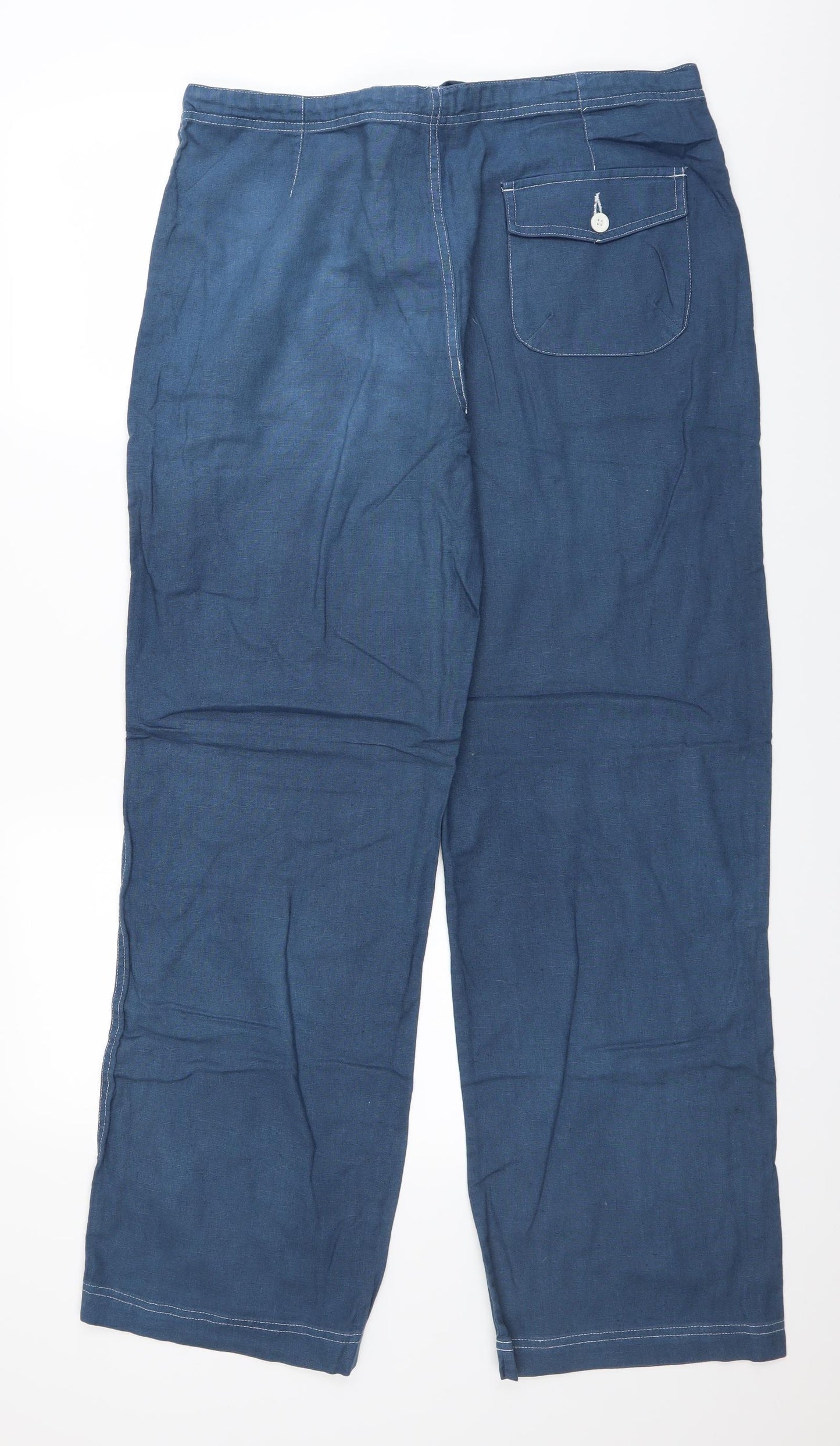 Brooker Womens Blue   Trousers  Size L L30 in