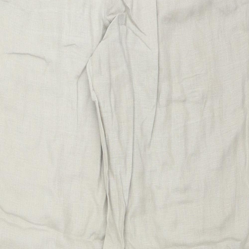TU Womens Beige   Trousers  Size 14 L28 in