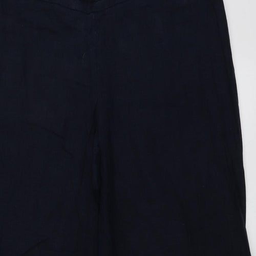E. Womens Blue   Trousers  Size 16 L26.5 in