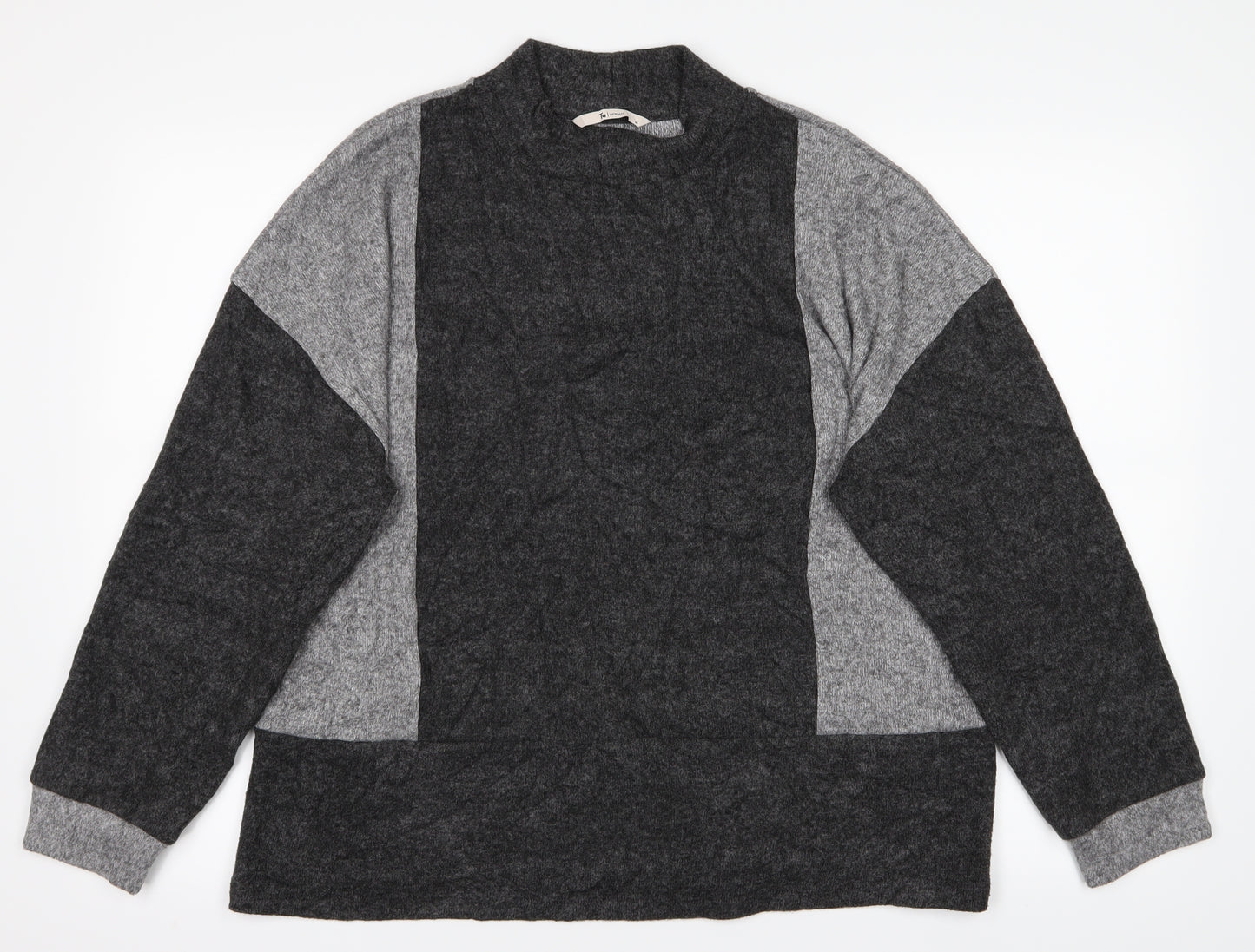 Tu Woman Womens Grey   Pullover Jumper Size 14
