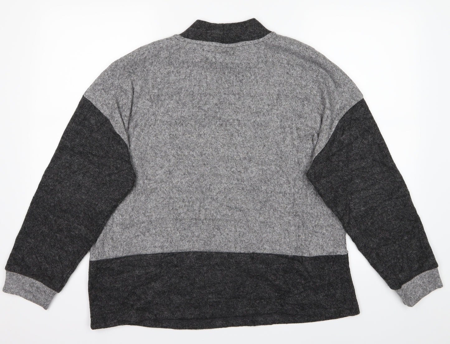 Tu Woman Womens Grey   Pullover Jumper Size 14