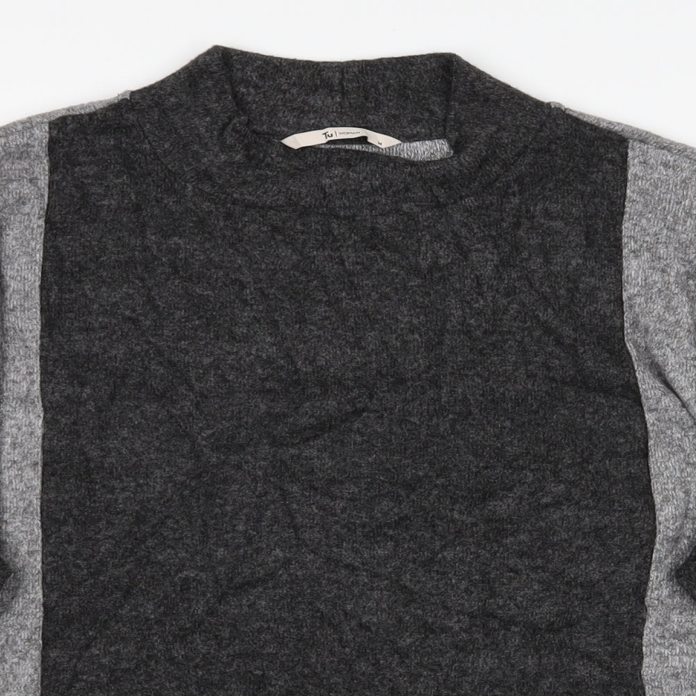 Tu Woman Womens Grey   Pullover Jumper Size 14