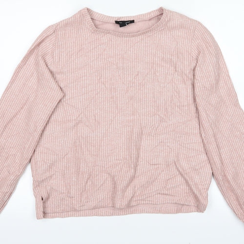 New Look Womens Pink   Pullover Jumper Size S