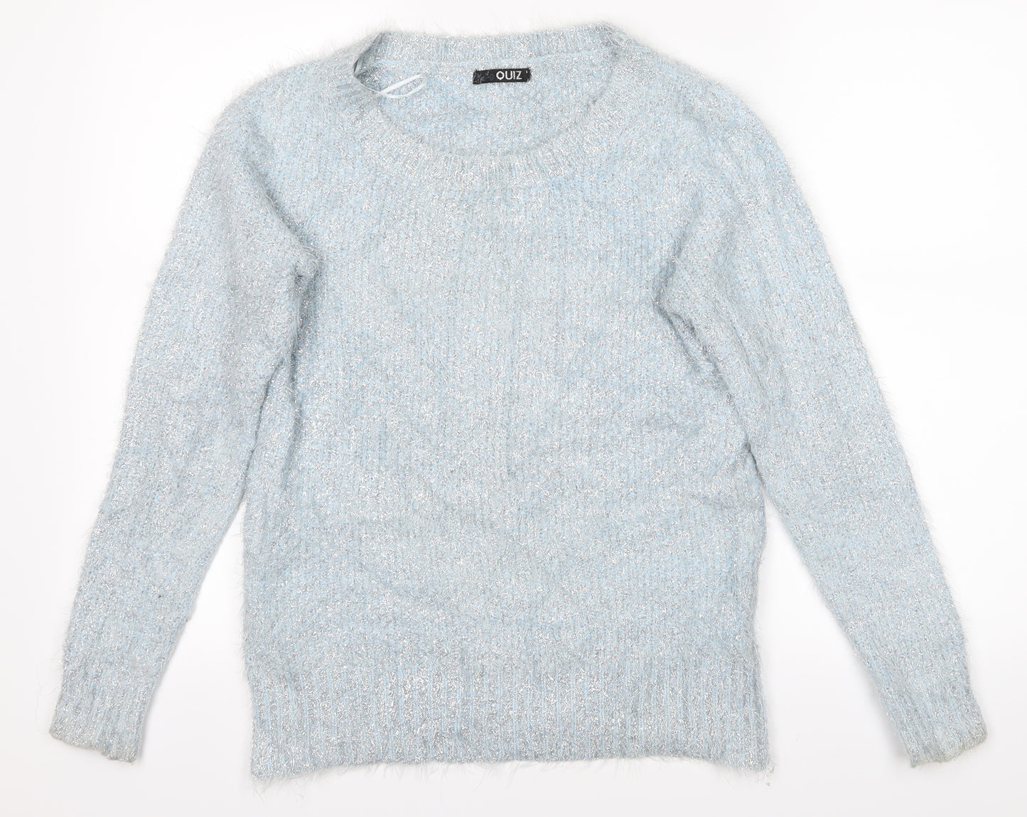Quiz Womens Blue   Pullover Jumper Size 8
