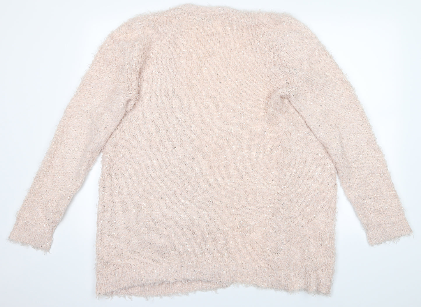 F&F Womens Pink   Cardigan Jumper Size 16