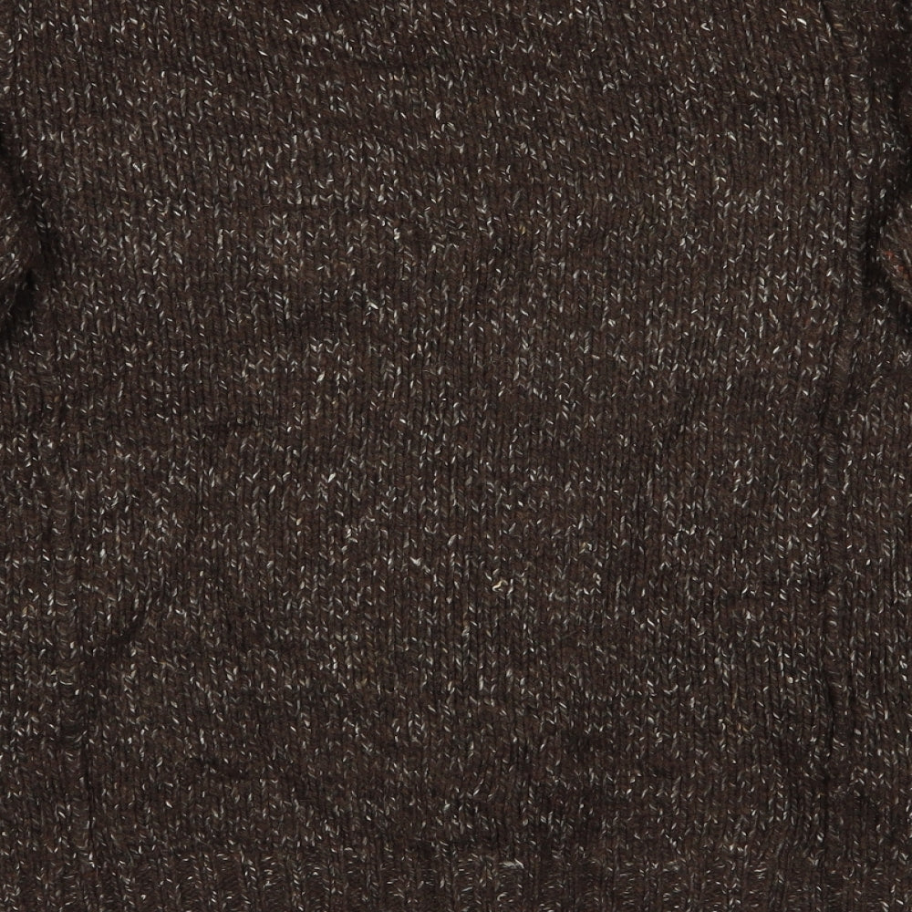Fat Face Mens Brown   Cardigan Jumper Size M