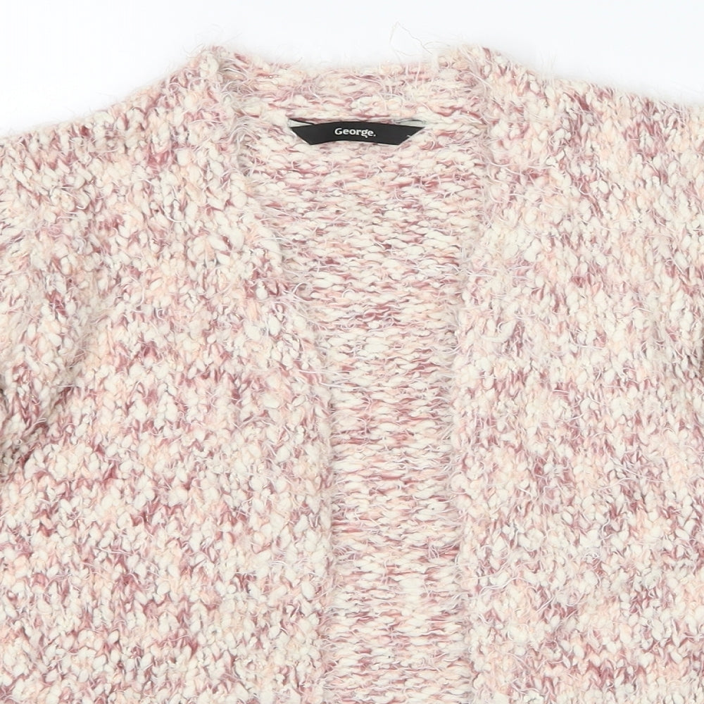 George Girls Pink   Cardigan Jumper Size 9-10 Years