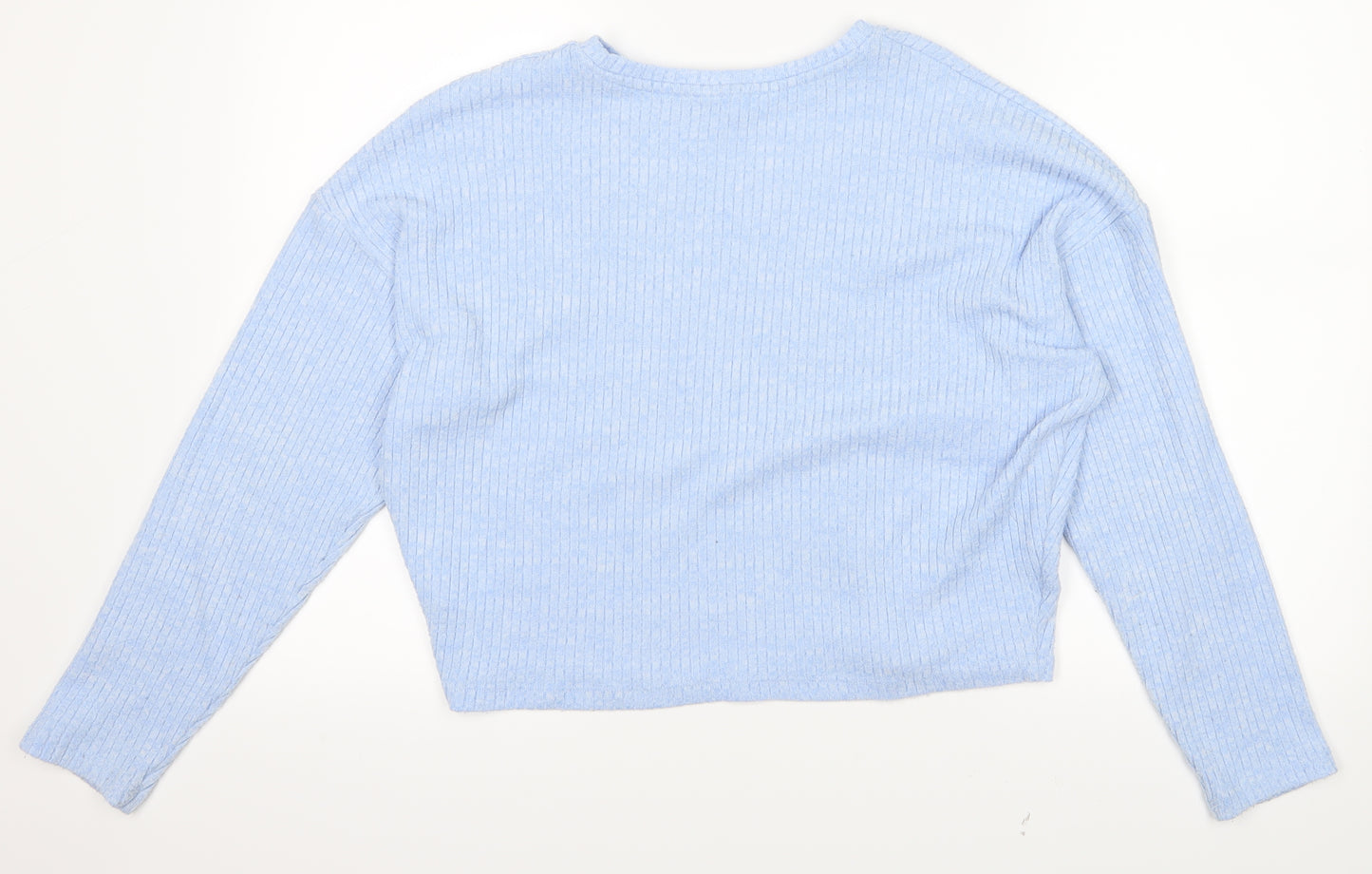 H&M Girls Blue   Pullover Jumper Size 14 Years