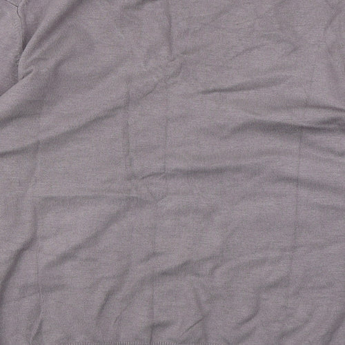 Marks and Spencer Womens Purple  Knit Pullover Jumper Size 14