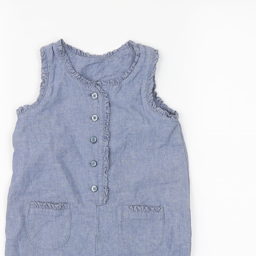 Gap Girls Blue   Romper One-Piece Size 18-24 Months
