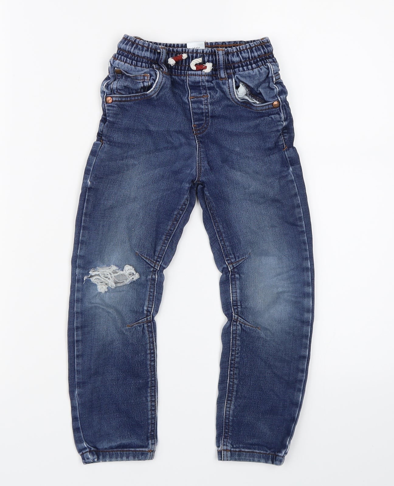 NEXT Boys Blue  Denim Straight Jeans Size 3-4 Years