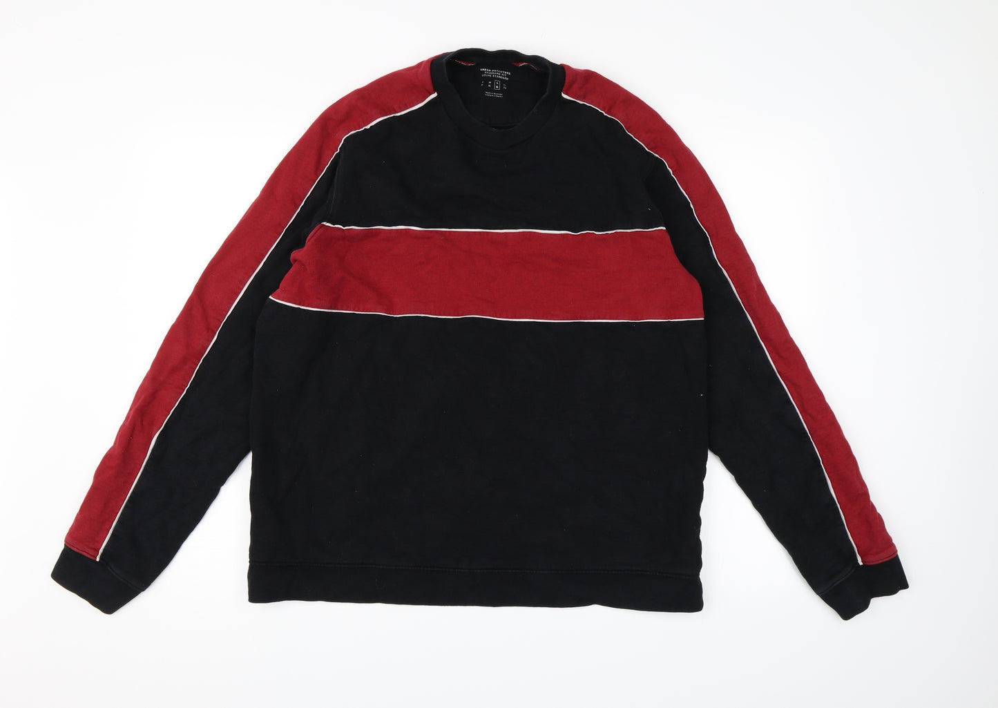 Urban Outfitters Mens Red  Jersey Pullover Sweatshirt Size L