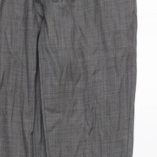 Topman Mens Grey  Rayon Dress Pants Trousers  L32 in