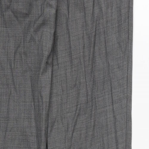 Topman Mens Grey  Rayon Dress Pants Trousers  L32 in
