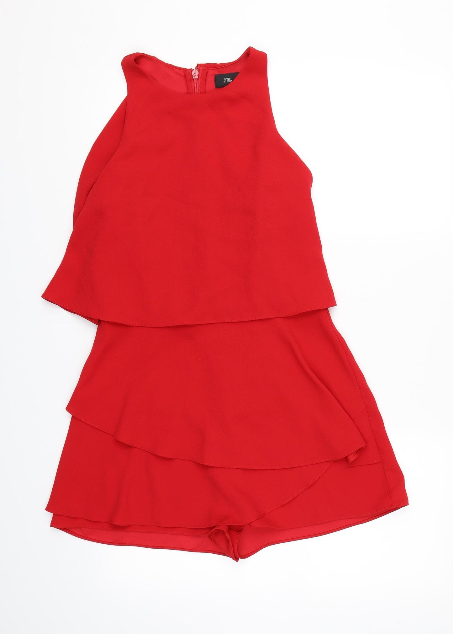 River Island Womens Red   Playsuit One-Piece Size 10 L3 in