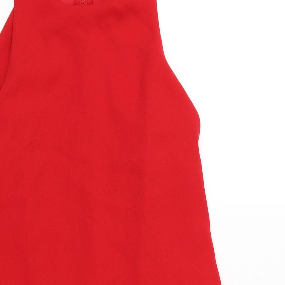 River Island Womens Red   Playsuit One-Piece Size 10 L3 in