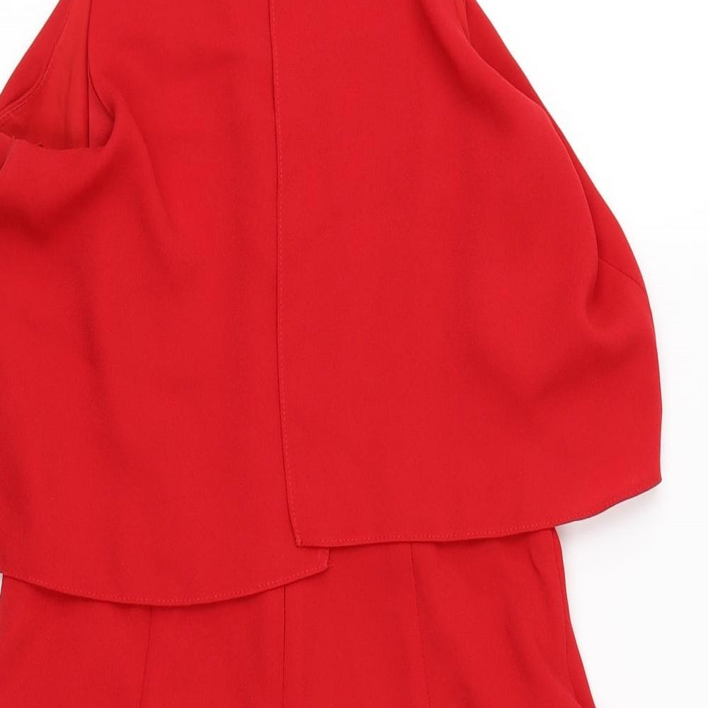 River Island Womens Red   Playsuit One-Piece Size 10 L3 in