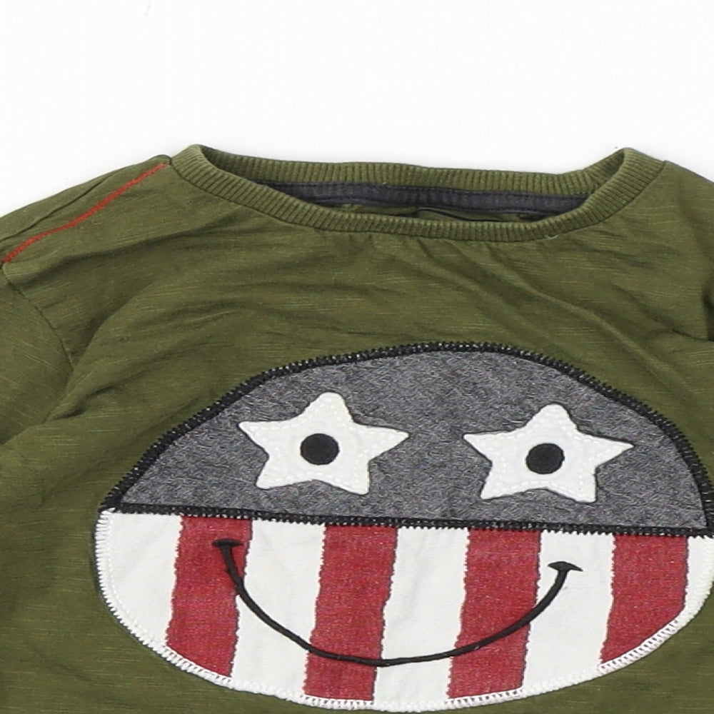 NEXT Boys Green   Basic T-Shirt Size 18-24 Months