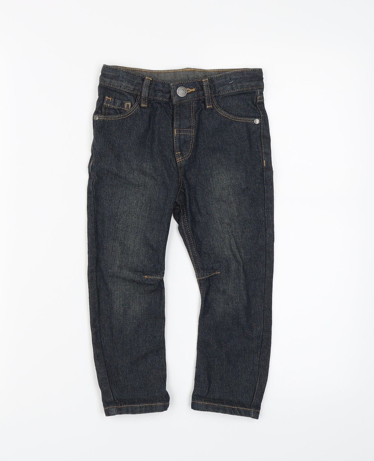 George Boys Blue  Denim Straight Jeans Size 2-3 Years