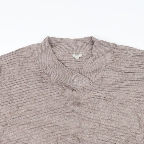 River Island Womens Brown  Knit Pullover Jumper Size XS
