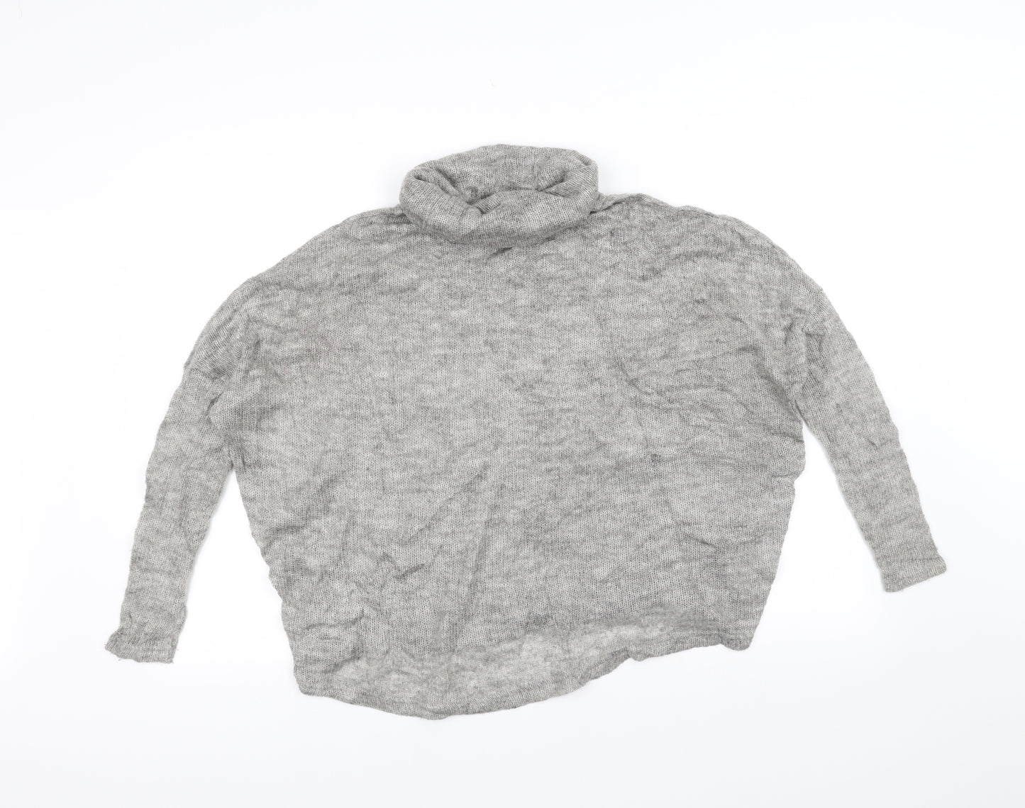 Atmosphere Womens Grey  Knit Basic T-Shirt Size S
