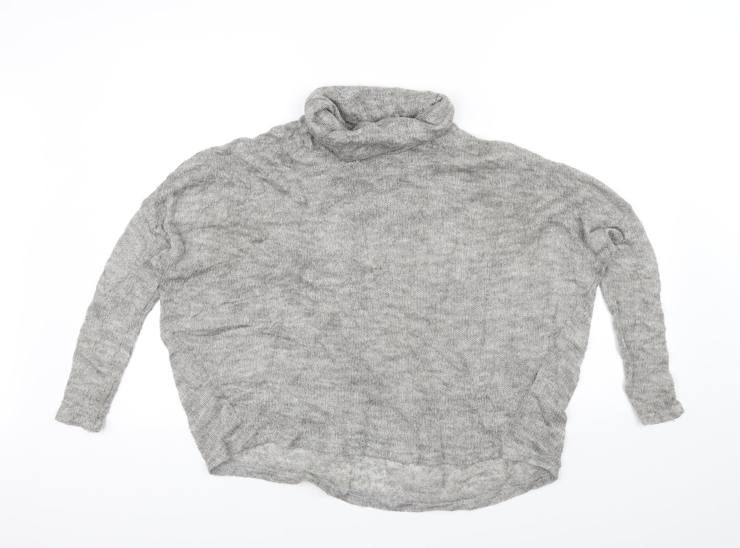 Atmosphere Womens Grey  Knit Basic T-Shirt Size S