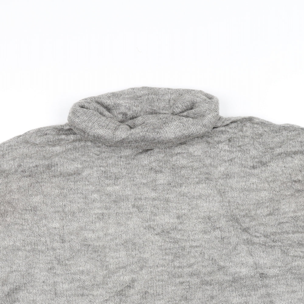 Atmosphere Womens Grey  Knit Basic T-Shirt Size S