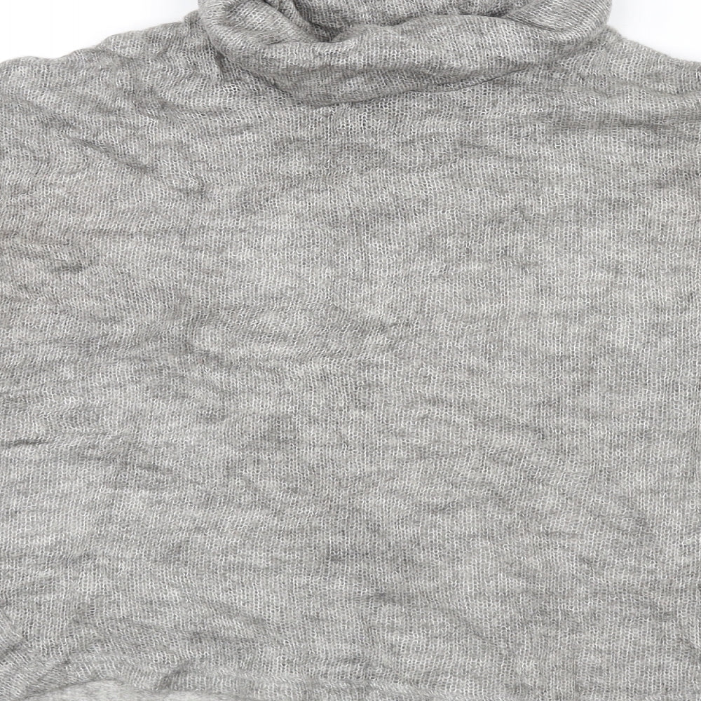 Atmosphere Womens Grey  Knit Basic T-Shirt Size S