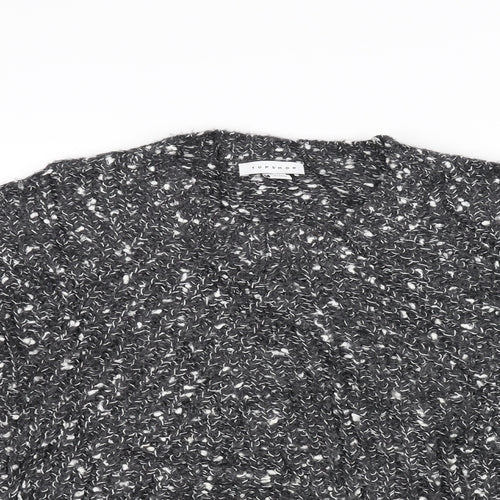 Topshop Womens Black  Knit Pullover Jumper Size XS