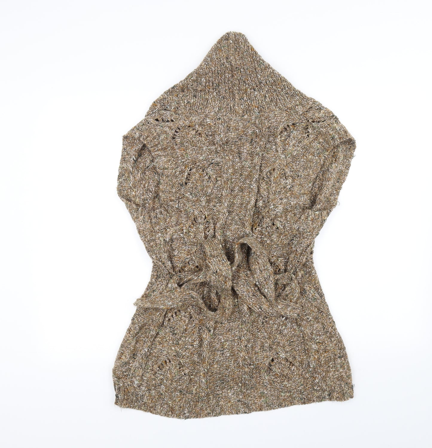 Soon Womens Brown  Knit Jacket  Size 14