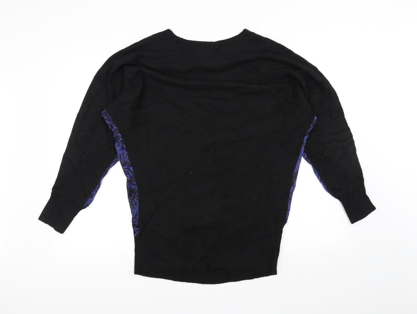 Seraphine Womens Black   Basic T-Shirt Size 8