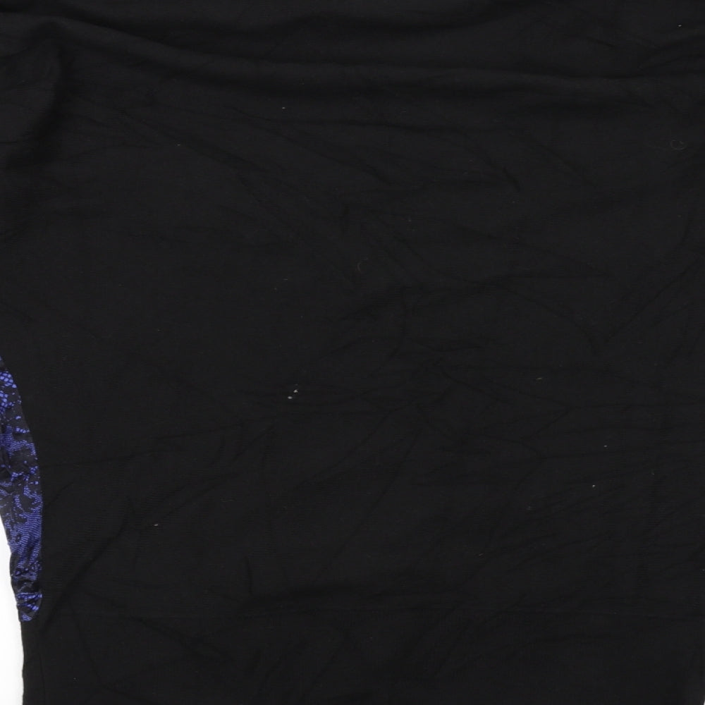 Seraphine Womens Black   Basic T-Shirt Size 8