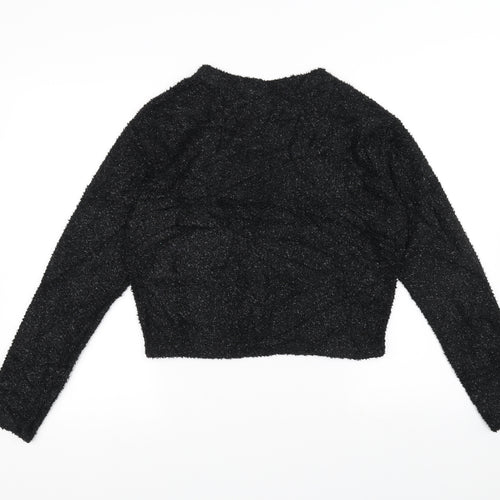 H&M Womens Black   Pullover Jumper Size S