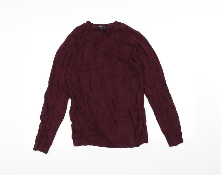 NEXT Womens Red Pullover Jumper Size XS