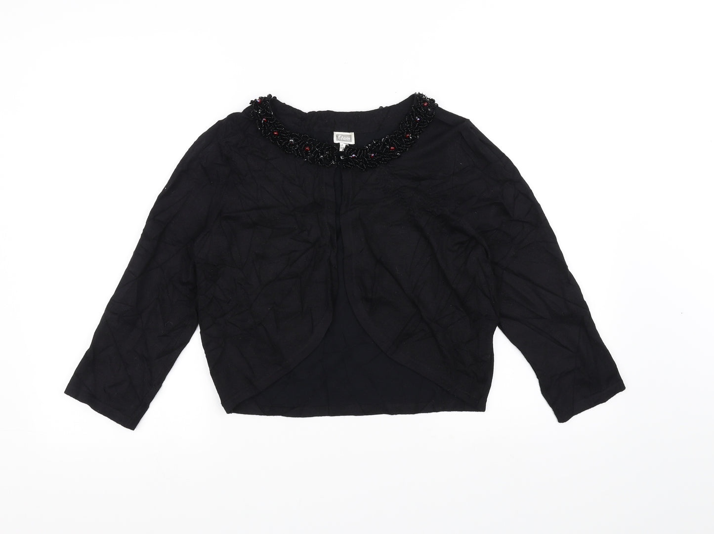 Etam Womens Black   Cardigan Jumper Size 14