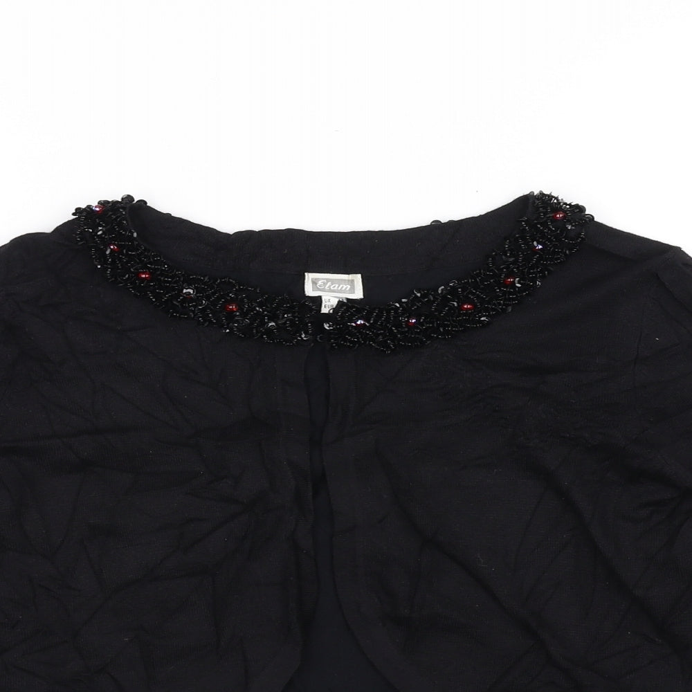 Etam Womens Black   Cardigan Jumper Size 14