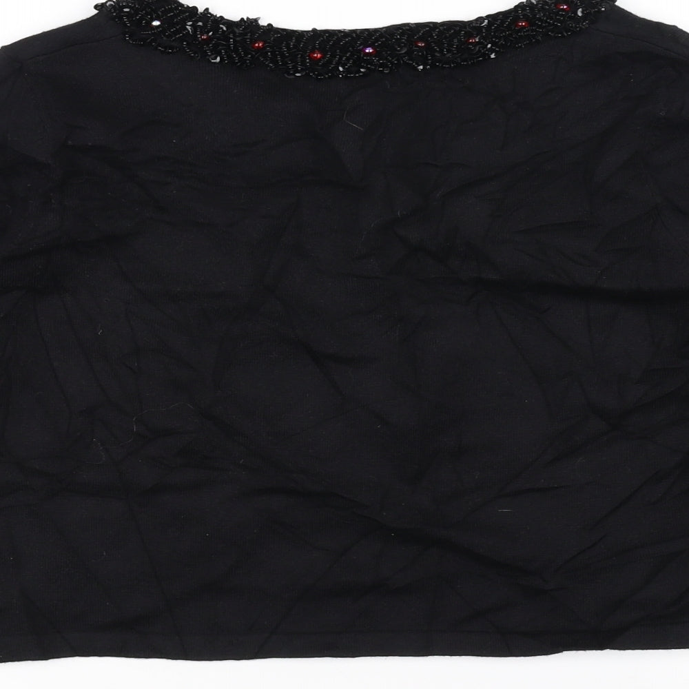Etam Womens Black   Cardigan Jumper Size 14