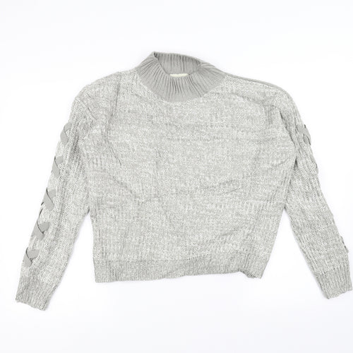 Papaya Womens Grey   Pullover Jumper Size S