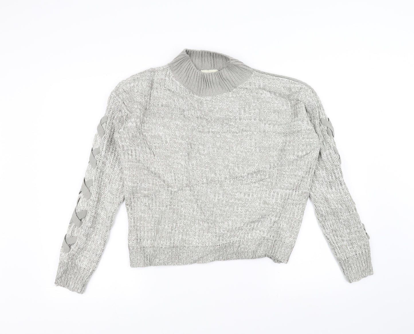 Papaya Womens Grey   Pullover Jumper Size S