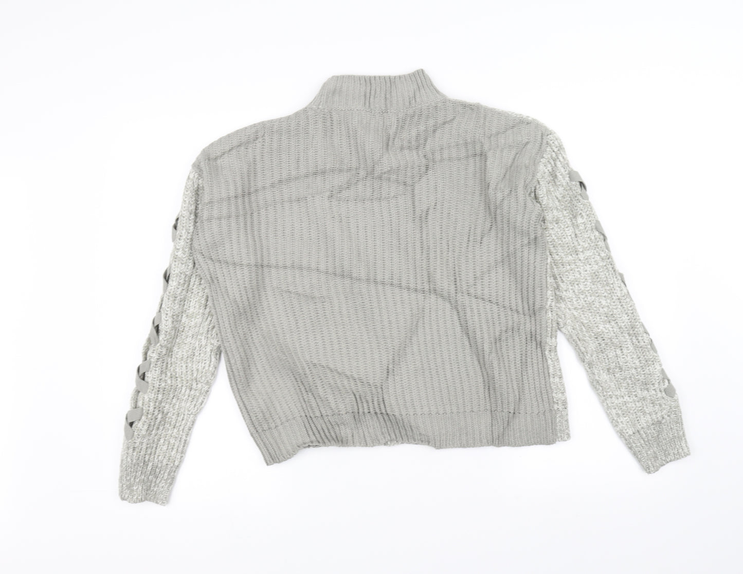 Papaya Womens Grey   Pullover Jumper Size S