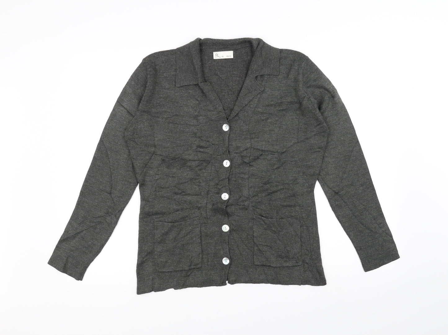 BHS Womens Black   Cardigan Jumper Size 10
