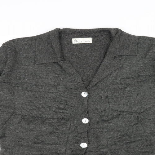 BHS Womens Black   Cardigan Jumper Size 10