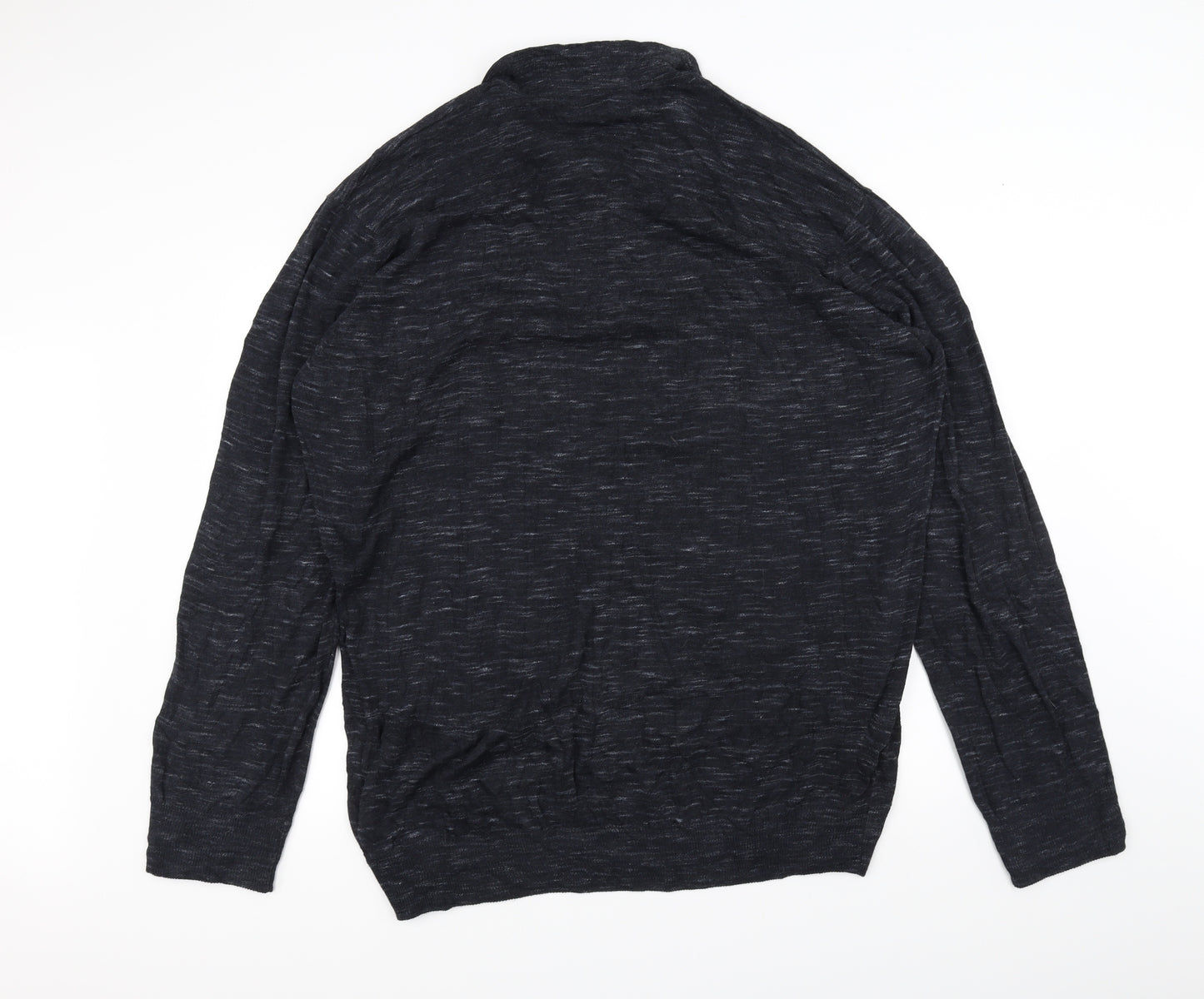 Kangol Mens Black    Button-Up Size 3XL