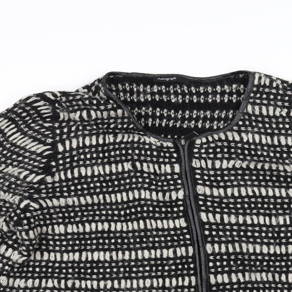 Autograph Womens Black  Knit Jacket  Size 22